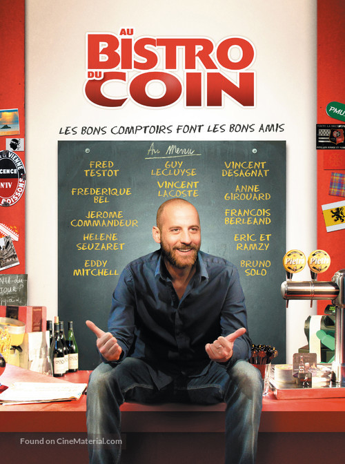 Au bistro du coin - French Movie Poster