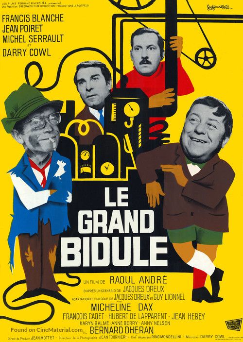 Le grand bidule - French Movie Poster