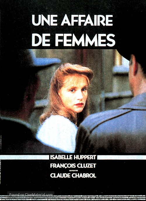 Une affaire de femmes - French Movie Poster