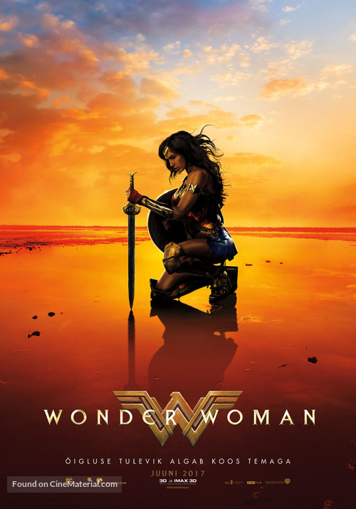Wonder Woman - Estonian Movie Poster