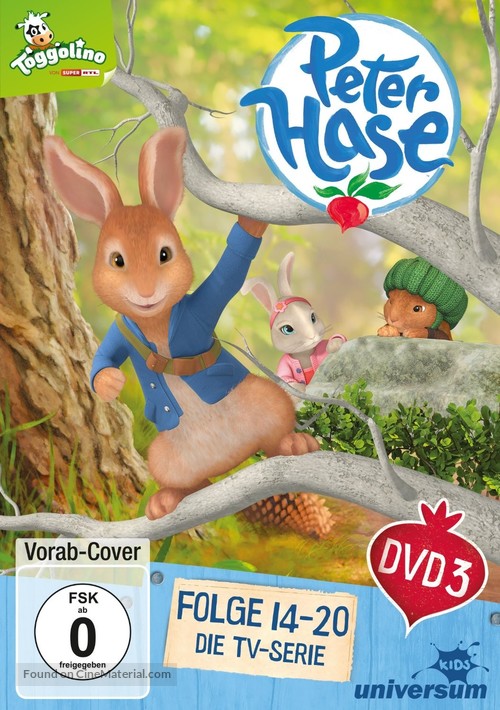 &quot;Peter Rabbit&quot; - German DVD movie cover