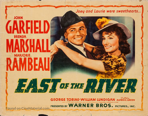 East of the River - Movie Poster