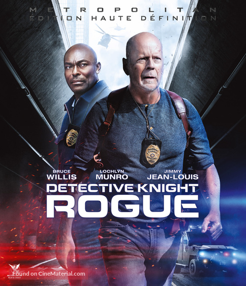 Detective Knight: Rogue - French Blu-Ray movie cover