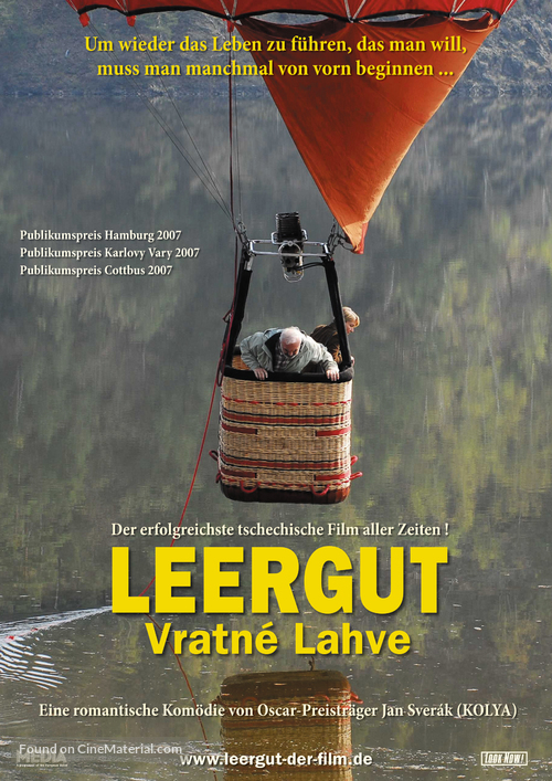 Vratn&egrave; lahve - Swiss Movie Poster