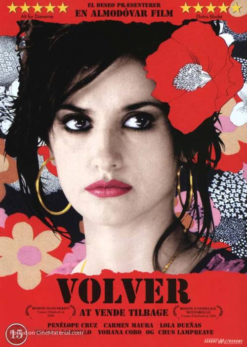 Volver - Danish DVD movie cover