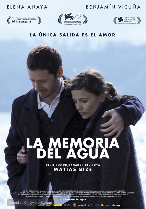 La memoria del agua - Spanish Movie Poster