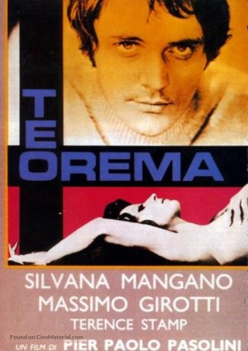 Teorema - Italian Movie Poster