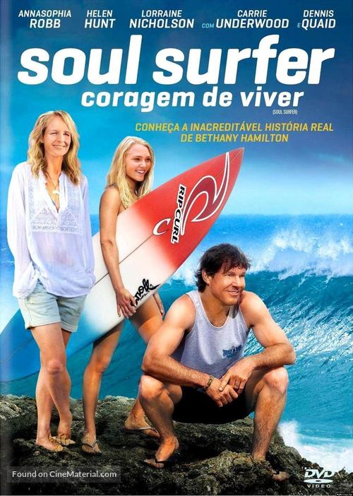 Soul Surfer - Brazilian DVD movie cover