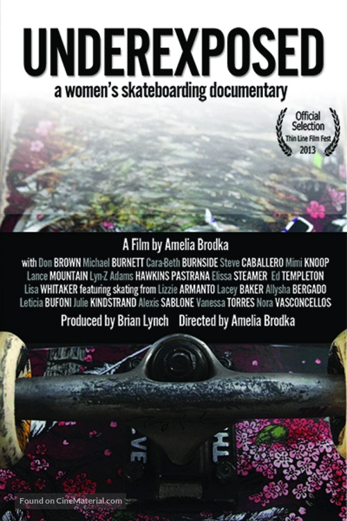 Underexposed: A Women&#039;s Skateboarding Documentary - Movie Poster