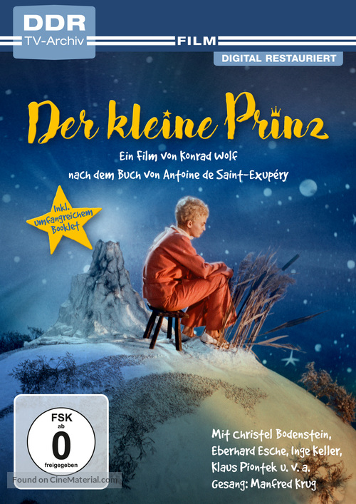 Der kleine Prinz - German DVD movie cover