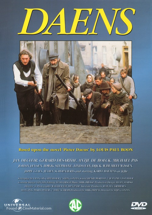 Daens - Dutch DVD movie cover