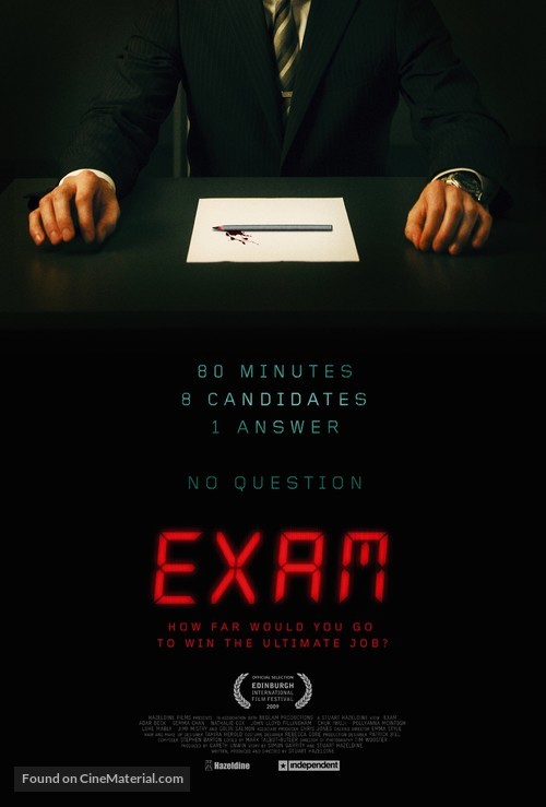 Exam - Movie Poster