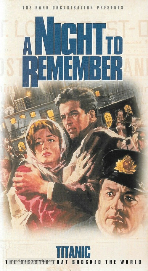 A Night to Remember - VHS movie cover