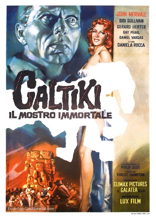 Caltiki - il mostro immortale - Italian Movie Poster