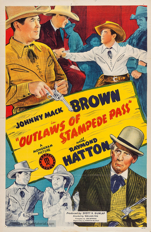 Outlaws of Stampede Pass - Movie Poster