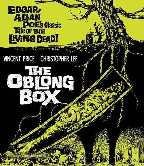 The Oblong Box - Blu-Ray movie cover