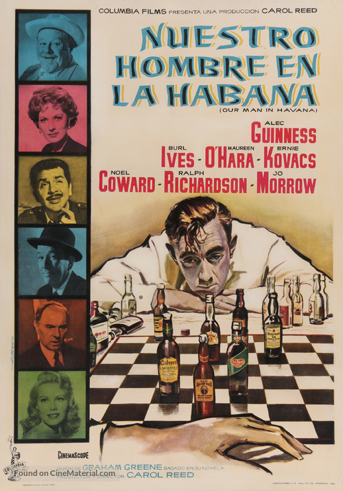 Our Man in Havana - Spanish Movie Poster