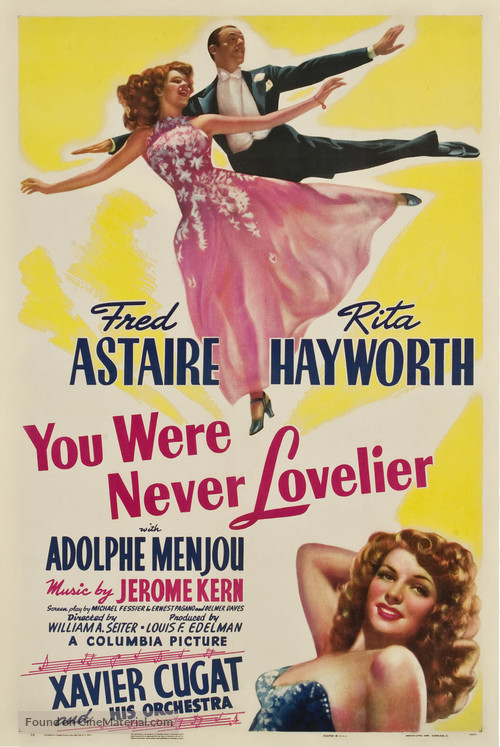 You Were Never Lovelier - Movie Poster