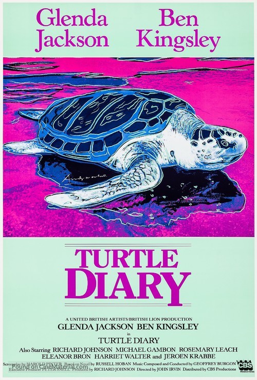 Turtle Diary - British Movie Poster