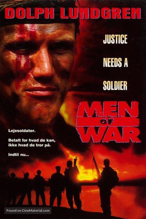 Men Of War - Danish VHS movie cover