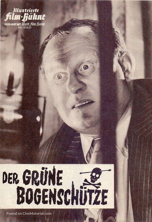 Der gr&uuml;ne Bogensch&uuml;tze - German poster