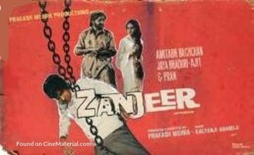 Zanjeer - Indian Movie Poster