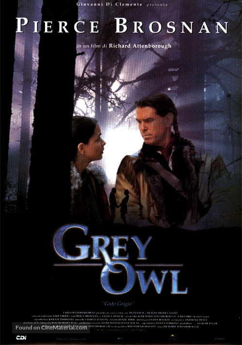 Grey Owl - Italian Movie Poster