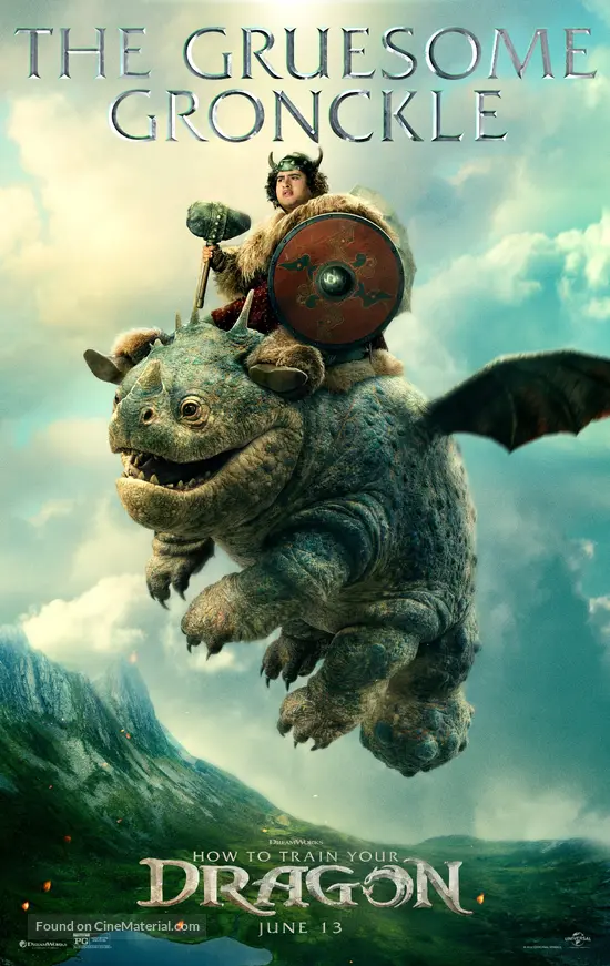 How to Train Your Dragon - Movie Poster