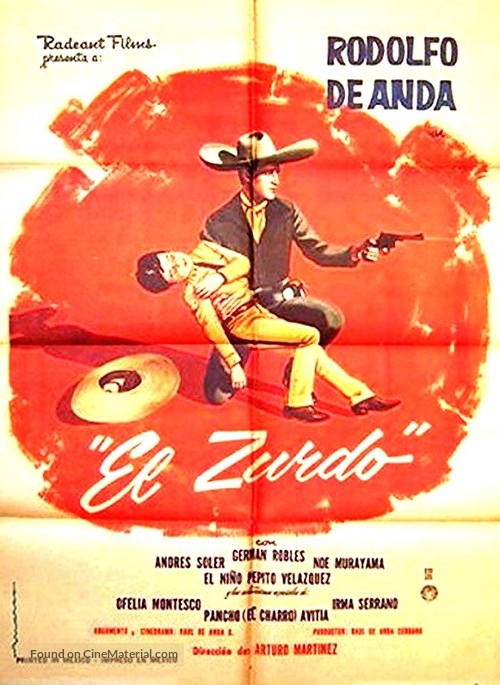 El zurdo - Mexican Movie Poster