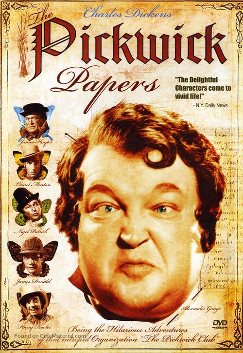 The Pickwick Papers - DVD movie cover