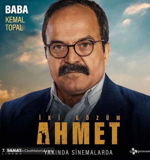 Ahmet Iki G&ouml;z&uuml;m - Turkish Movie Poster