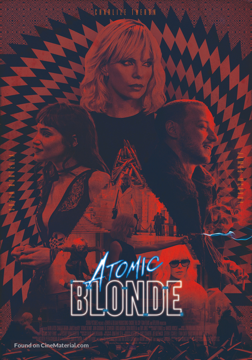 Atomic Blonde - South Korean Movie Poster