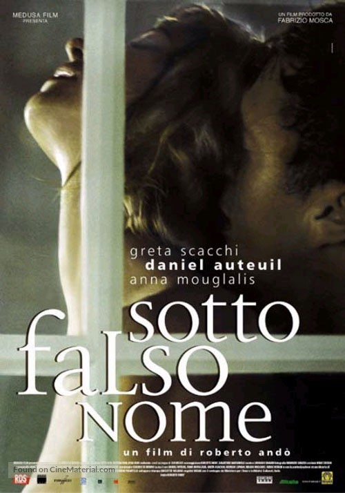 Sotto falso nome - Italian Movie Poster