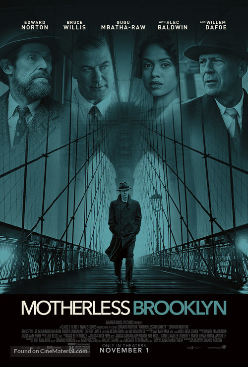 Motherless Brooklyn - Movie Poster