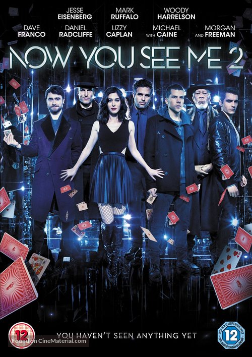 Now You See Me 2 - British DVD movie cover