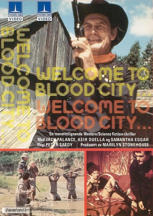 Welcome to Blood City - Norwegian VHS movie cover