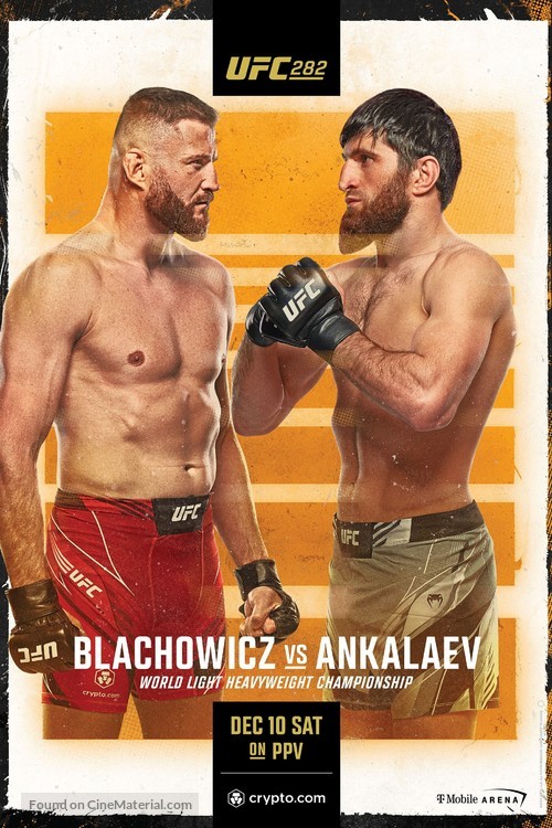 UFC 282: Blachowicz vs. Ankalaev - Movie Poster