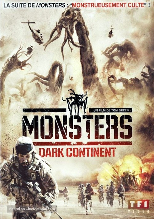 Monsters: Dark Continent - French DVD movie cover