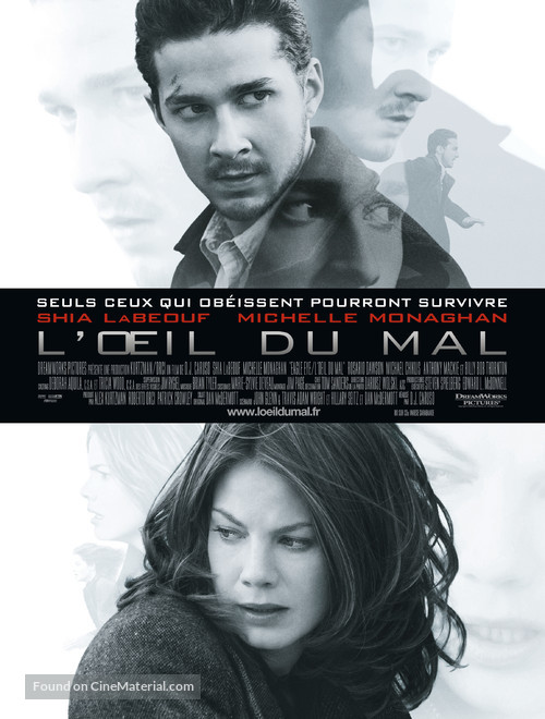 Eagle Eye - French Movie Poster