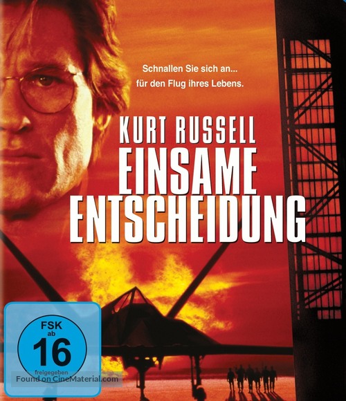 Executive Decision - German Blu-Ray movie cover