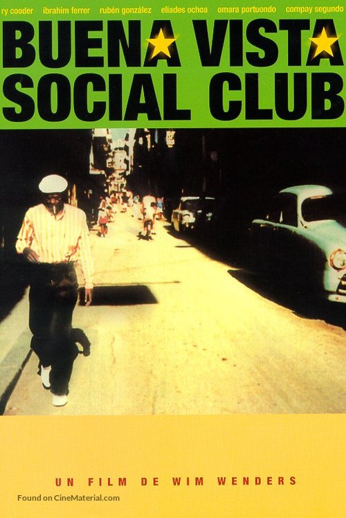 Buena Vista Social Club - Cuban Movie Poster