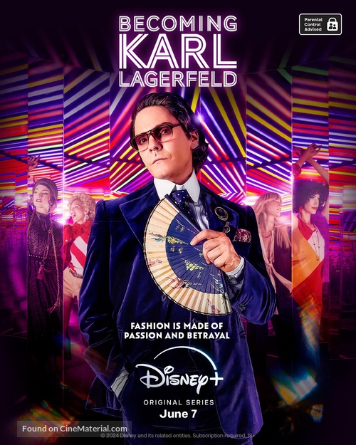 Becoming Karl Lagerfeld - British Movie Poster