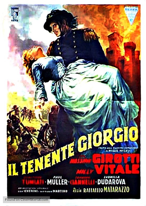 Il tenente Giorgio - Italian Movie Poster