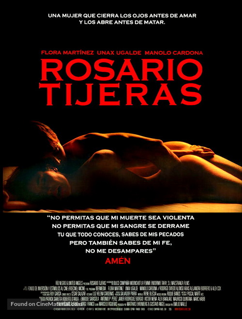 Rosario Tijeras - Mexican Movie Poster