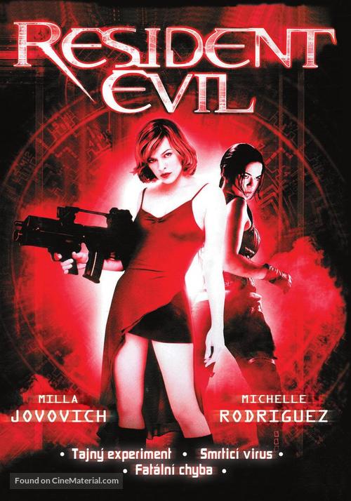 Resident Evil - Czech DVD movie cover