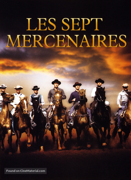 The Magnificent Seven - French DVD movie cover