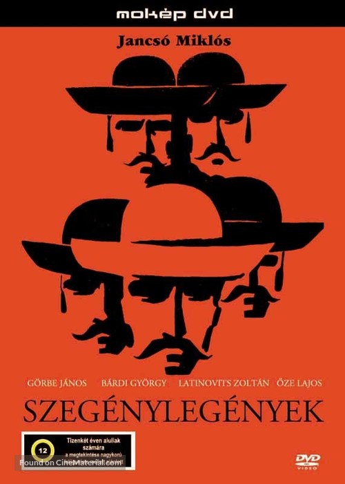 Szeg&eacute;nyleg&eacute;nyek - Hungarian DVD movie cover