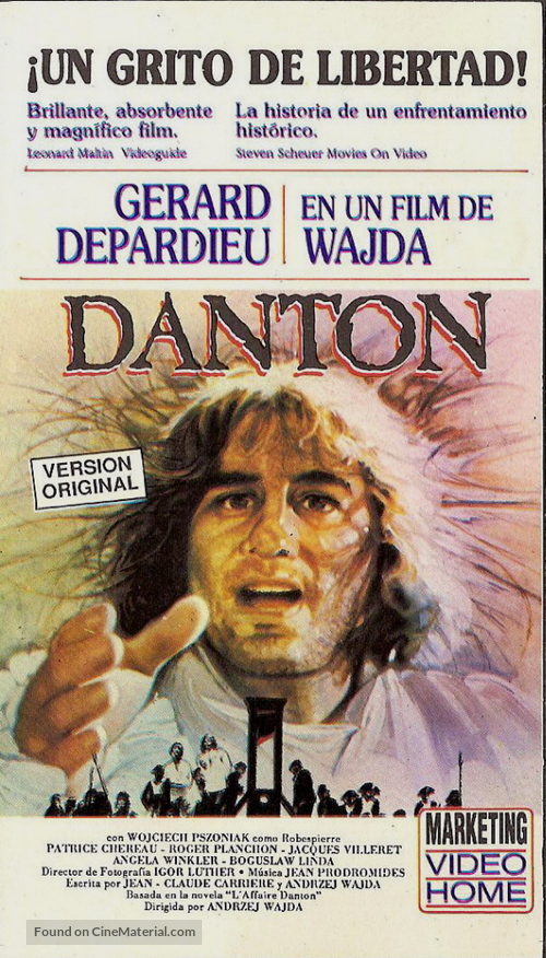 Danton - Argentinian Movie Poster