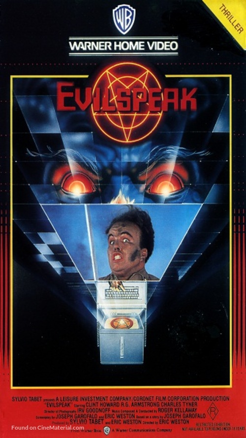 Evilspeak - Spanish Movie Cover