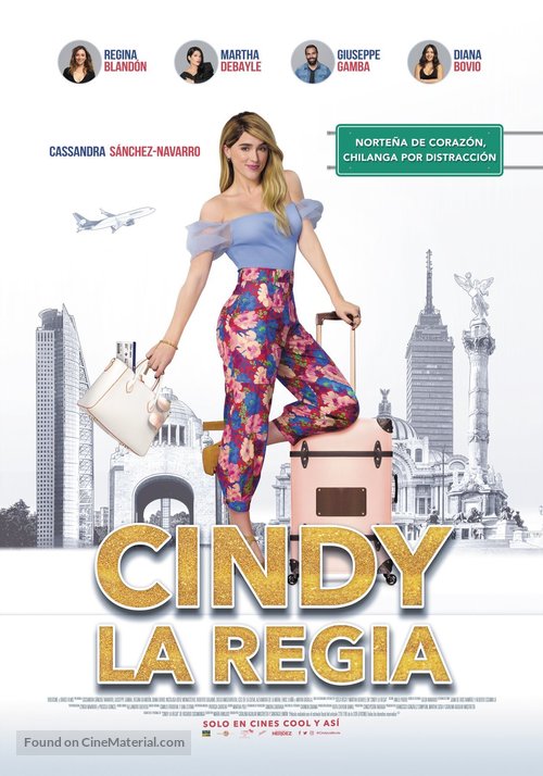 Cindy La Regia - Mexican Movie Poster